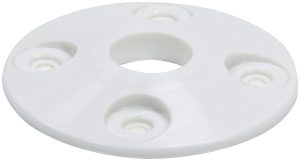 Scuff Plate Plastic White 25pk
