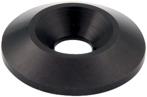 Countersunk Washer Blk 1/4in x 1in 10pk