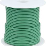 14 AWG Green Primary Wire 100ft