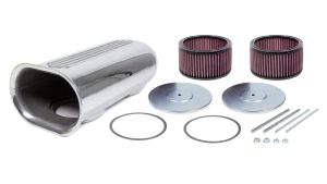 Dual Carb Blower Scoop Kit - Polished