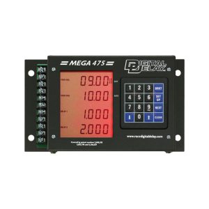 MEGA 475 Delay Box wo/ Dial Board - Black/Red