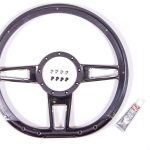 Steering Wheel Formula D-Shaped 14in Contrast