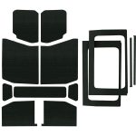TRECK Bed Rack System; 52 in.; Adjustable; Texture Black;