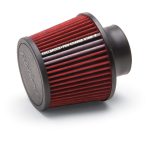Pro-Flo Air Filter Cone 6-1/2 Tall Red/Chrome