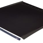 FloorLiner™ DigitalFit®; Black; Front; Over The Hump;