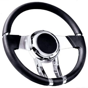 WaterFall Steering Wheel Black