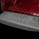 WeatherTech® TechLiner® Tailgate Protector; w/o Tailgate Step; Black;