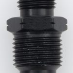 Male Adapter Fitting #6 x 18mm x 1.5 FI Black