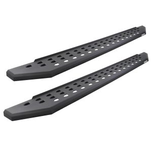 Go Rhino - 6941778020PC - RB20 Running Boards With Mounting Brackets & 2 Pairs of Drop Steps Kit - Textured Black