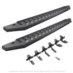 Go Rhino - 6342068720PC - RB10 Running Boards With Mounting Brackets & 2 Pairs of Drop Steps Kit - Textured Black