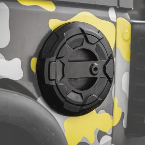 Jeep Wrangler JK Gas Cap Cover | Bedrock Series without lock