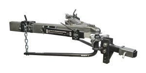Husky Towing 30849 Rnd Bar 1200 LB Tong With 10" Shank With 2-5/16" Ball With Sway Control Package