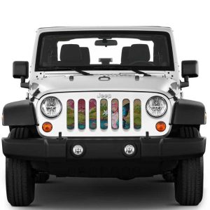 Jeep JL and Gladiator JT Grille Insert Magical Fairy Under The Sun Inserts