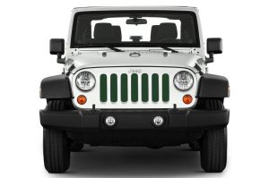 Jeep Gladiator Grill Inserts 2020-Present Gladiator Black Forest Green Pearl Under The Sun Inserts