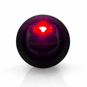 Lever Style LED Round Frame Red