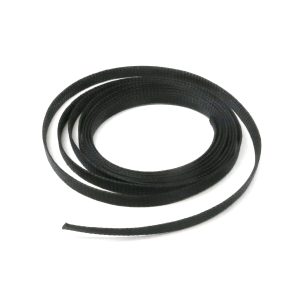 1/4in Black Ultra Wrap Wire Loom - 10 Feet