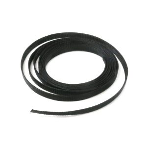 1/8in Black Ultra Wrap Wire Loom - 10 Feet