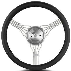 Steering Wheel Newstalgi c Banjo Pol. w/Blk Wrap