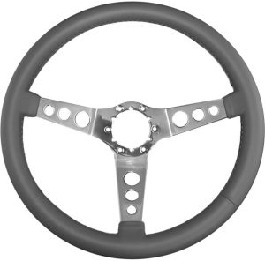 Steering Wheel Stainless Steel Vette Hot Rod