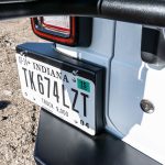 Steinjäger License Plate Relocate Wrangler JL 2018-Present Texturized Black