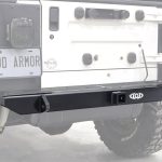 Road Armor Stealth Full Width Rear Bumper w/ Tire Carrier - Texture Black - JL