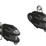 Tow Bar Adapters for Ready Brute Tow Bar (Black Powder Coated)