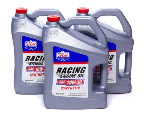 Synthetic Racing Oil 10w 30 Case 3 x 5qt Bottle