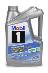 10w30 High Mileage Oil 5 Qt Bottle