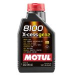 Motul 8100 X-CESS Gen2 5W/40, 100% Synthetic Engine Oil, 1L