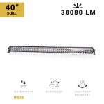 40 Inch LED Light Bar Dual Row Spot/Flood Combo North Lights