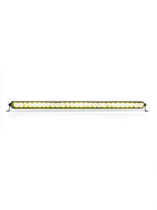 30-Inch LED Light Bar Single Row Spot/Flood Combo - Gold Amber - North Lights