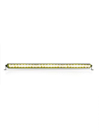 30-Inch LED Light Bar Single Row Spot/Flood Combo - Gold Amber - North Lights