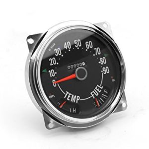 Speedometer Cluster Asse mbly  0-90 MPH; 55-75 Je