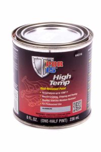 High  Temperture Paint Aluminum 8oz