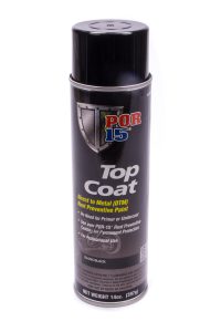 Top Coat Paint Gloss Black 14oz Aerosal
