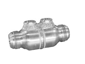 Fabricated Check Valve -20AN Male Outlets
