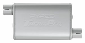Turbo Pro Muffler 3.0in Offset In/Out