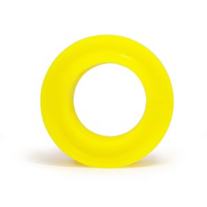 Spring Rubber Barrel 80A Yellow 3/4 in Coil Space