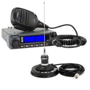 Rugged Radios Radio Kit - GMR45 High Power GMRS Band Mobile Radio w/ Antenna – 45 Watt