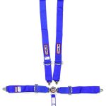 5 Pt Harness System Q/R Blue Roll Bar 2in