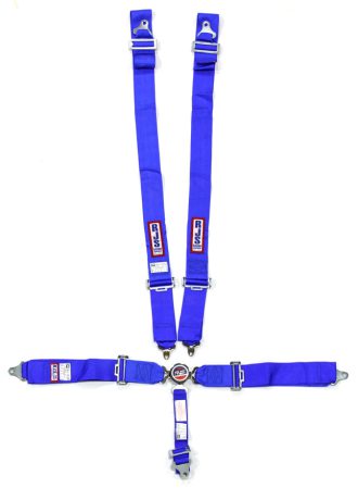 5 Pt Harness System Q/R Blue Roll Bar 2in