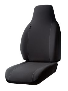 FIA SP801 BLACK SP80 Series - Seat Protector Poly-Cotton Car Frt Seat Cover- Black