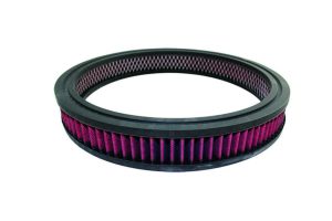 Air Cleaner Element 14in X 2in Round with Red