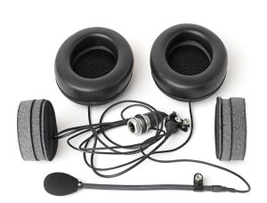 Gentex Boom Mic  Earmuff Speakers and Ear Bud 3.
