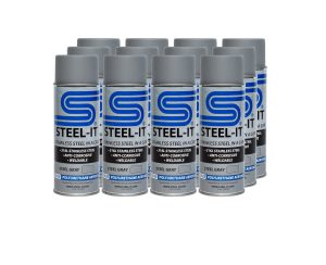Steel Gray Polyurethane Case 12 x 14oz Can