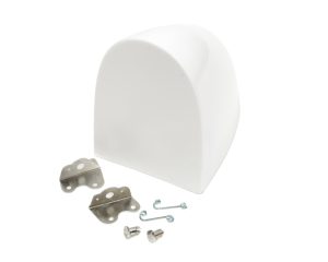 Aero Fuel Tank Cover White With Brackets