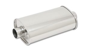 STREETPOWER Oval Muffler 3.5in inlet/outlet
