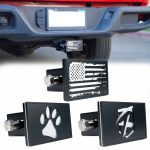 Xprite 8 LED Square Rock Light Pods Truck Bed Lighting Kit w/ Switch