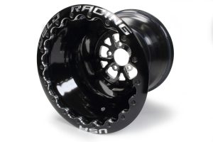 V-Series Drag Wheel Blk 16x16 5x4.75 4.0 BS