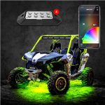 XK Glow XKchrome RGB LED Rock Light Kit - 4pc